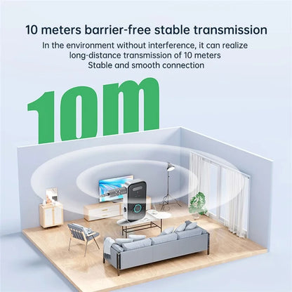 T67 Bluetooth 5.3 Wireless Adapter Hand-Free Call 3.5mm AUX Car Audio Speaker Receiver Transmitter