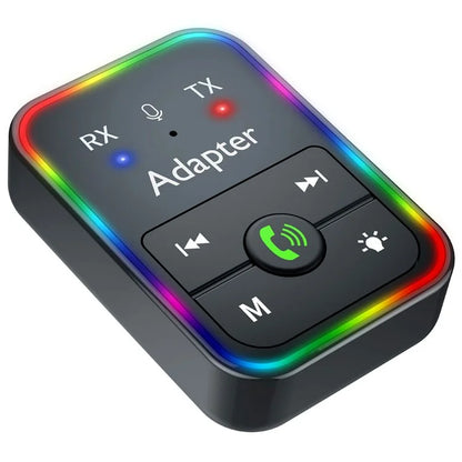 Q9 2-in-1 Bluetooth 5.3 Wireless Transmitter / Receiver MP3 Player Adapter Support TF Card Playback