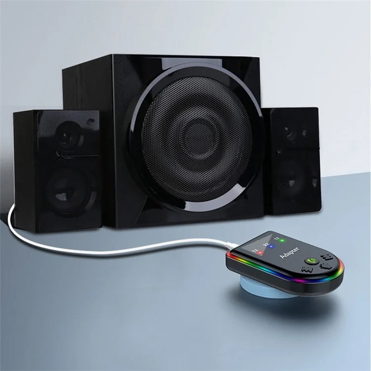 Q6 Portable Mini 2-in-1 Bluetooth 5.3 MP3 Player Car Audio Adapter Support Receiver / Transmitter