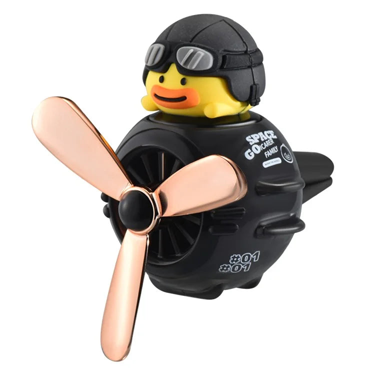 ICARER FAMILY Cartoon Animal Aircraft Car Aromatherapy Air Outlet Clip Air Freshener