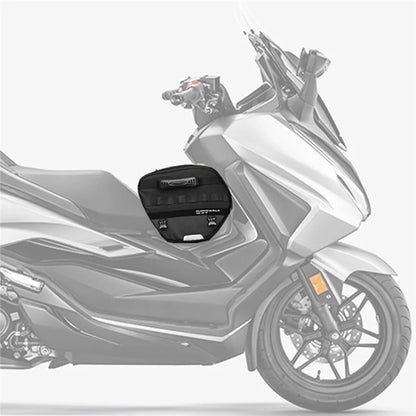 RHINOWALK MTR5001 Motorcycle Seat Front Storage Bag Polyester Motorbike Tail Pannier Pack