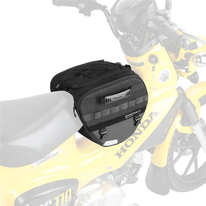 RHINOWALK MTR5001 Motorcycle Seat Front Storage Bag Polyester Motorbike Tail Pannier Pack