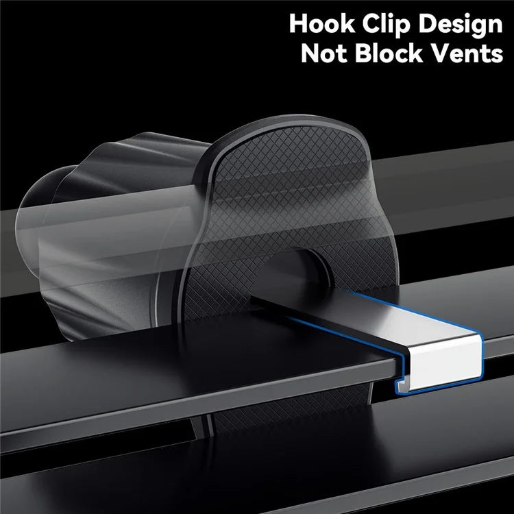 ESSAGER ES-ZJ27 Universal Magnetic Car Air Vent Phone Holder 360 Degrees Rotatable Cellphone Bracket