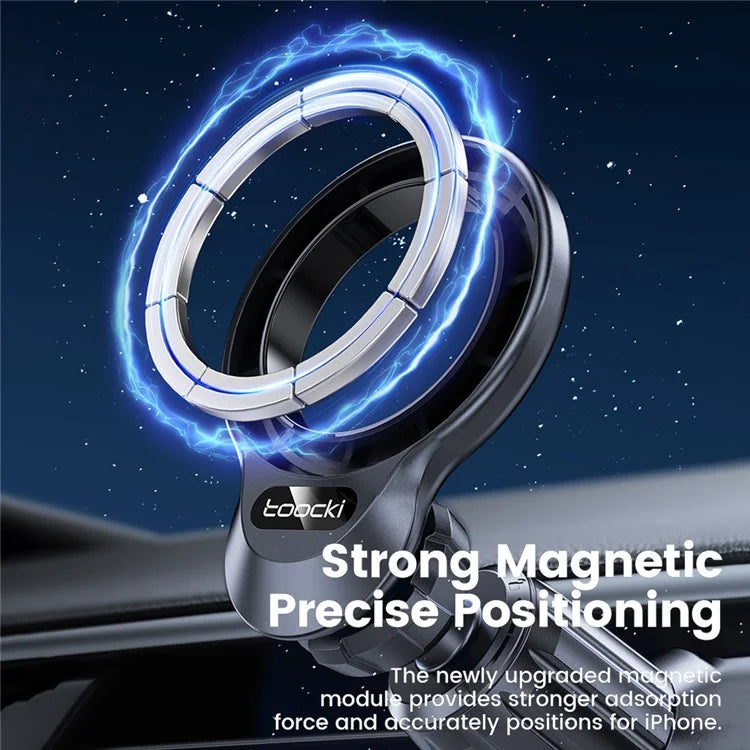 TOOCKI TQ-ZJ21 Compatible with MagSafe Air Outlet Mount Car Mobile Phone Holder