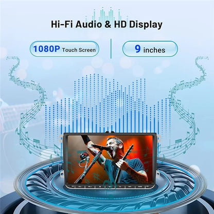 RH-753G Android 2G+32G Carplay Screen Stereo 9-Inch Touchscreen Wireless Car Audio Player