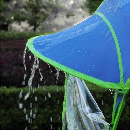 Electric Bike Motorcycle Rain Shelter Fully Enclosed Motorbike Umbrella Awning Rain Hood