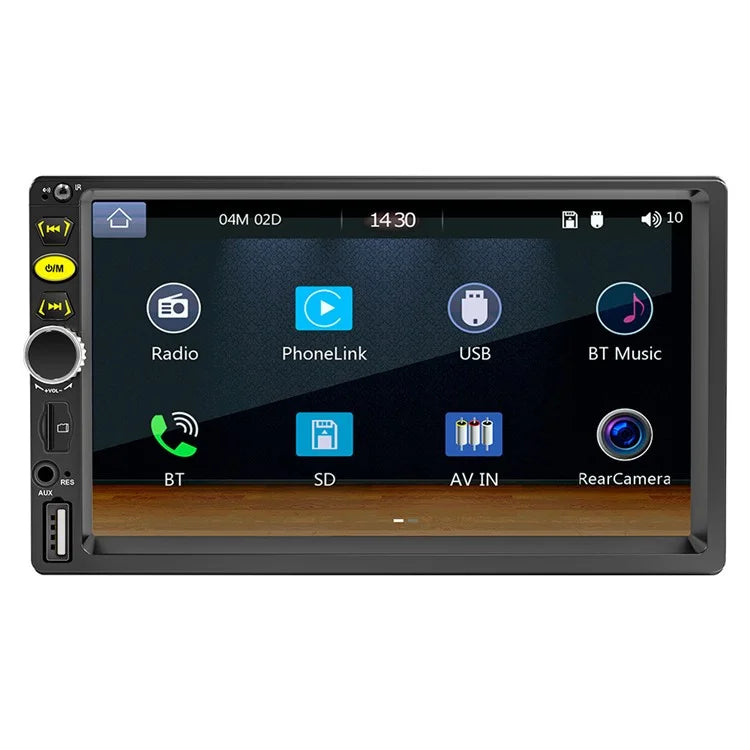 F730C Car Stereo Receiver 7'' Bluetooth Hands-Free Car Radio FM Receiver MP5 Car Player