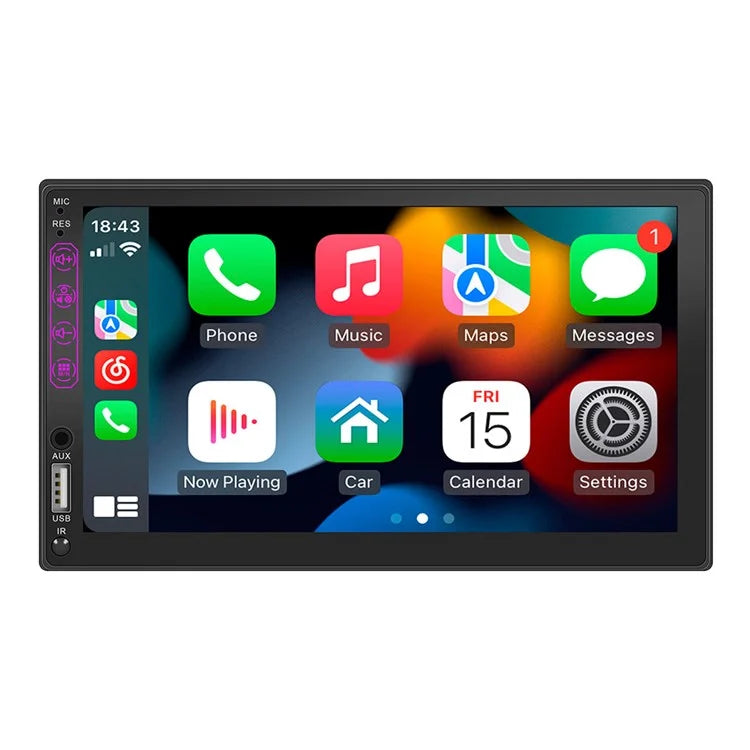 L1 7-inch Car Audio Receiver Bluetooth FM MP5 Player Supports Mirror Link for iOS / Android