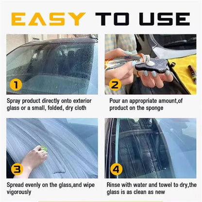 50ml Car Glass Oil Film Removing Paste Auto Window Windshield Glass Polishing Degreaser