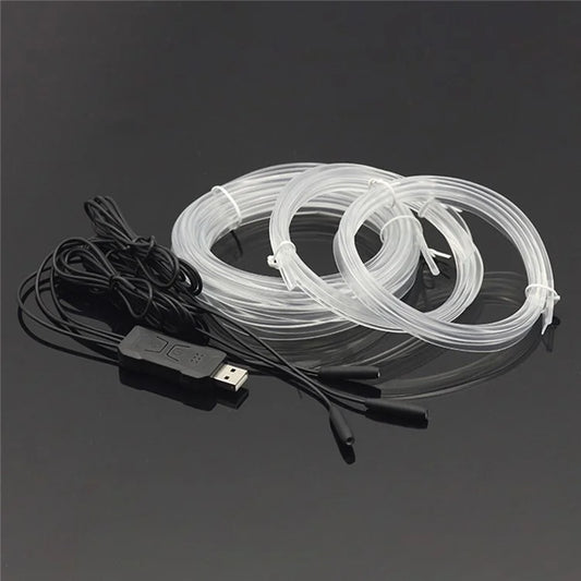 K35U APP Voice Remote Control Car Interior Music Sync Ambient Lamp Decoration LED Fiber Optic Strip Light