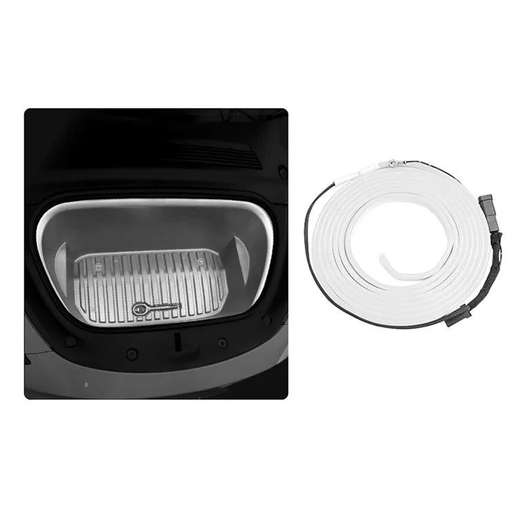 TSL802 For Model Y / 3 Magnetic Silicone LED Strip Light Decor Lamp Car Light