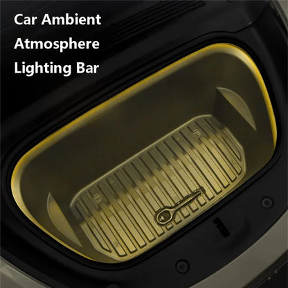 TSL802 For Model Y / 3 Magnetic Silicone LED Strip Light Decor Lamp Car Light