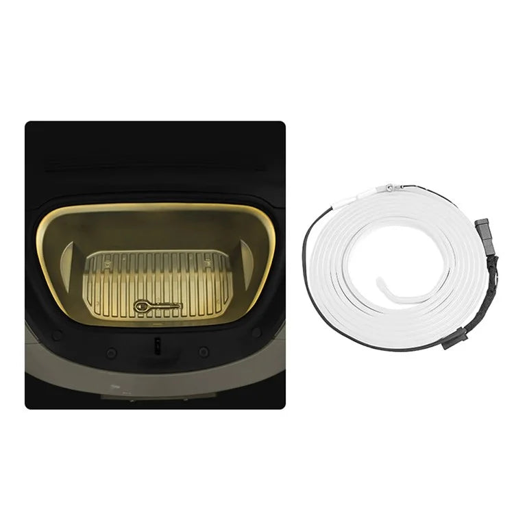 TSL802 For Model Y / 3 Magnetic Silicone LED Strip Light Decor Lamp Car Light