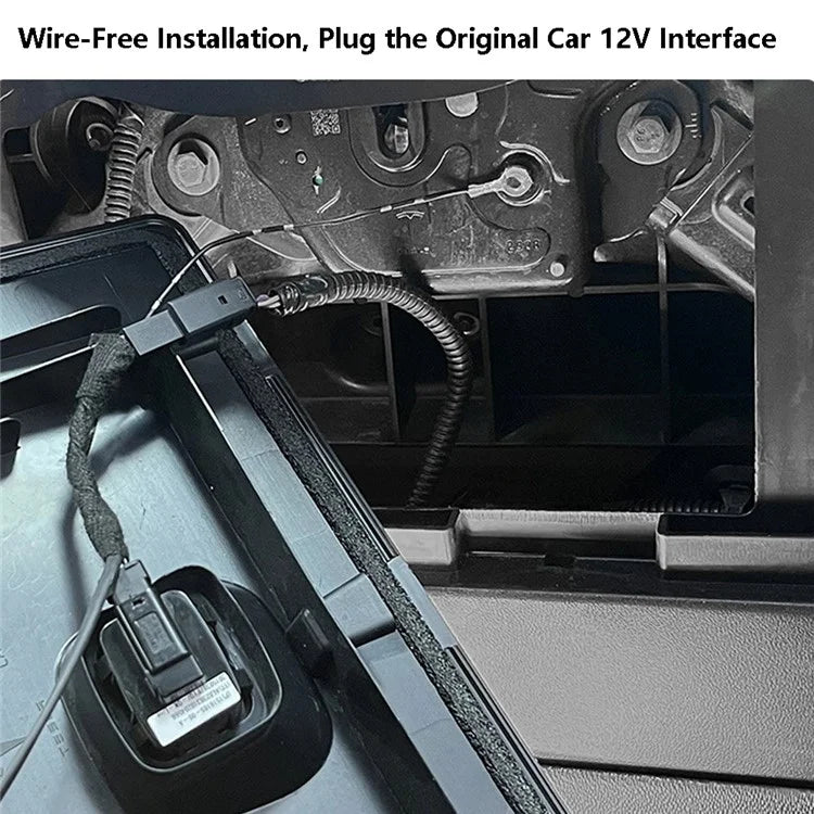 TSL802 For Model Y / 3 Magnetic Silicone LED Strip Light Decor Lamp Car Light