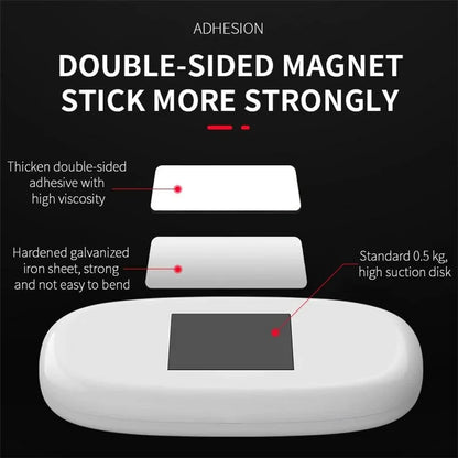MS-032 10-LED Voice-Controlled Car Reading Light Magnetic USB Ambient Light