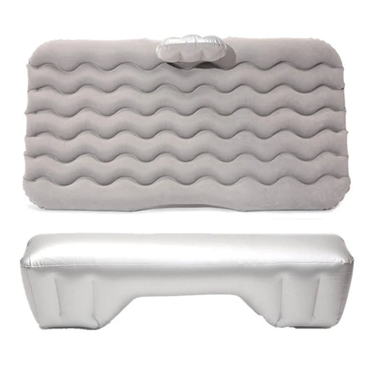 LUFTIKID Air Inflation Bed SUV Truck Sleeping Mat Car PVC Flocking Mattress with Footrest