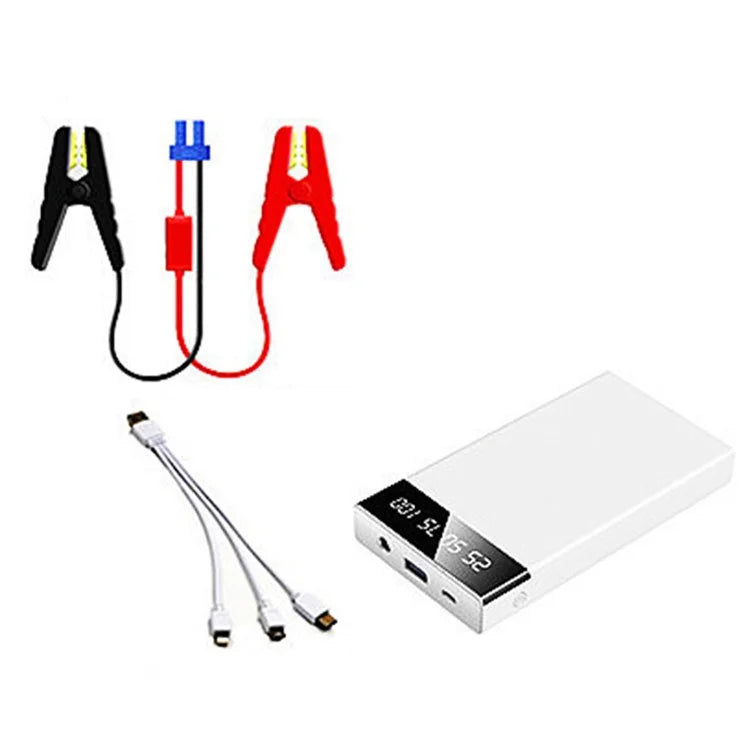 J9 Ultra Slim Car Emergency Power 12V Car Jump Starter Multi-functional Mobile Phone Power Bank 10000mAh