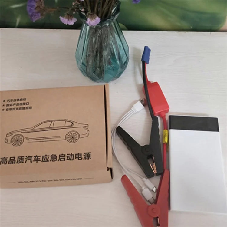 J9 Ultra Slim Car Emergency Power 12V Car Jump Starter Multi-functional Mobile Phone Power Bank 10000mAh