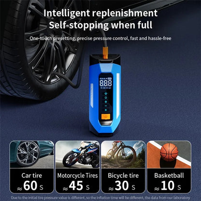 PS-219 All-in-One Emergency Start 6000mAh Battery Power Supply Vehicle Air Pump