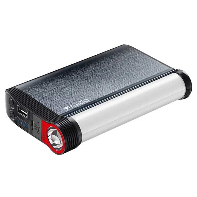 YESIDO YP36 Car Battery Jump Starter 10000mAh Portable Charger with Light Function