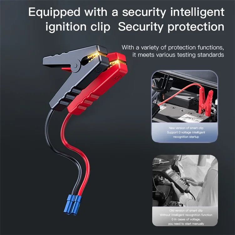 YESIDO YP36 Car Battery Jump Starter 10000mAh Portable Charger with Light Function
