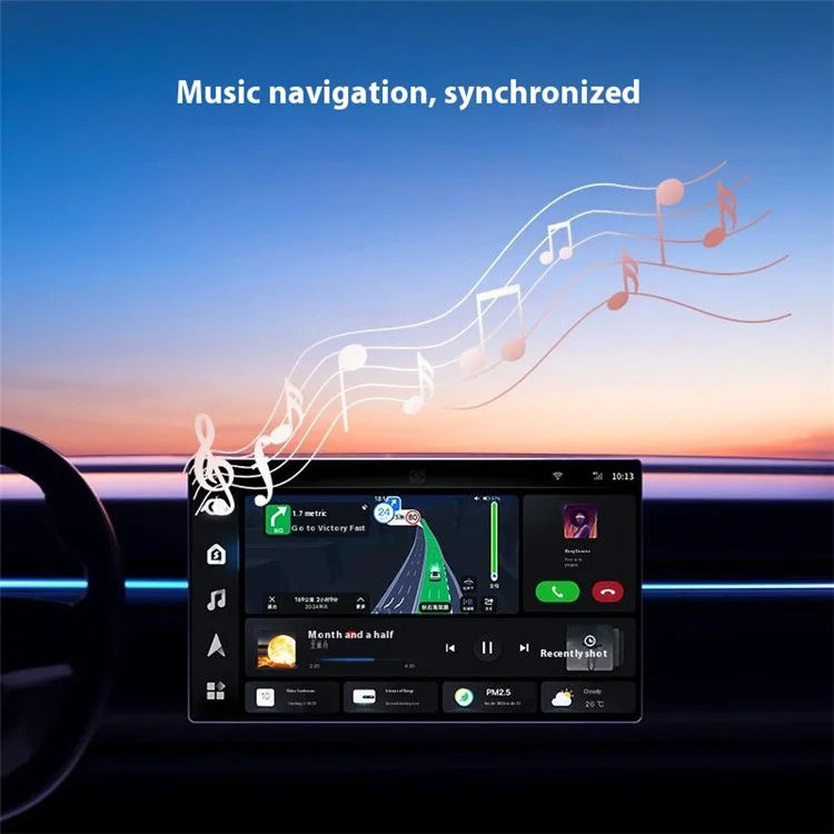 Car Android Auto Dongle Bluetooth / Wifi Wired Android Auto to Wireless Vehicle Adapter for Android Phone