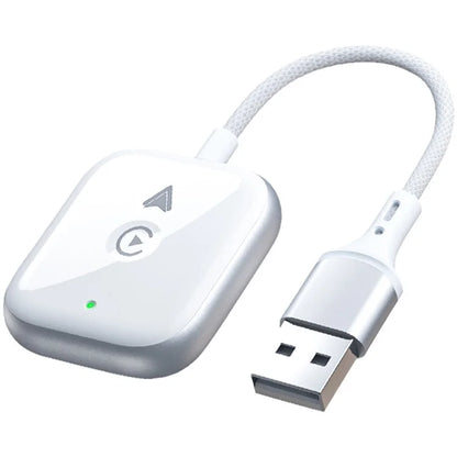 2 in 1 Carplay / Android Auto Wired to Wireless Adapter Bluetooth+Wifi Connection Converter