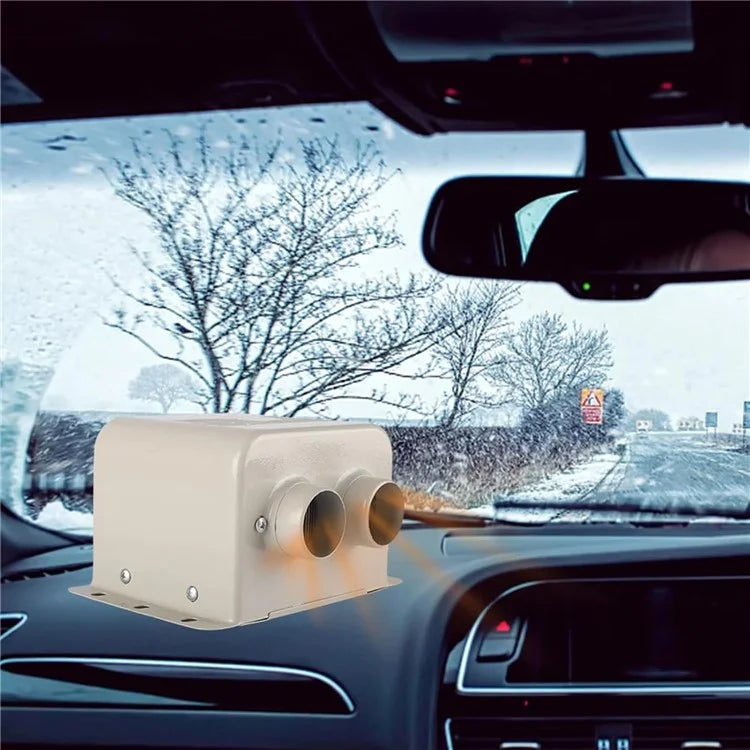 12V 600W Dual Hole Car Heater Window Defrosting Defogging Vehicle Interior PTC Heater