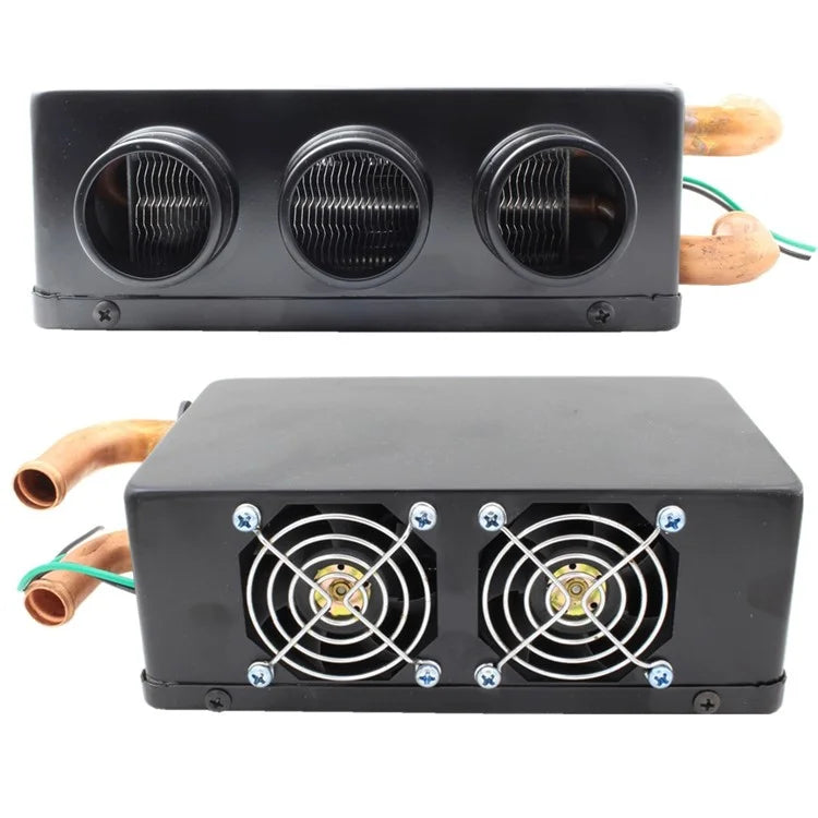 Three Hole Car Water Heater Window Defrosting Defogging Vehicle Interior Heater
