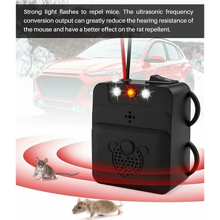 532 Car Mouse Repellent Car Engine Compartment Ultrasonic Rodent Repeller