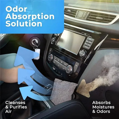 Activated Carbon Bag Car Home Dehumidification Odor Formaldehyde Removal Linen Bamboo Charcoal Bag