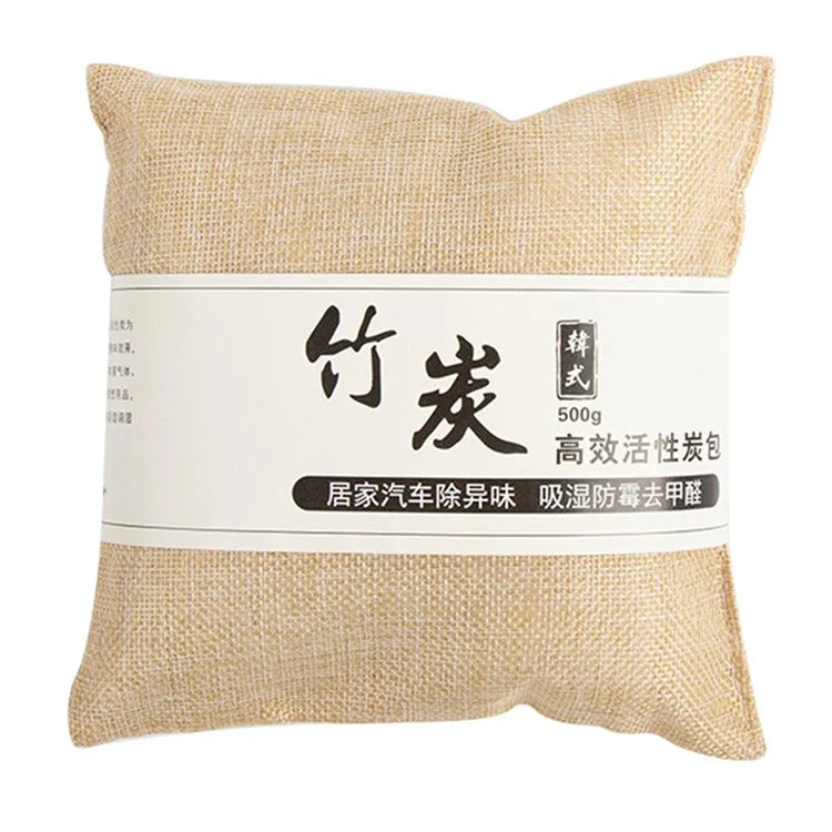 Activated Carbon Bag Car Home Dehumidification Odor Formaldehyde Removal Linen Bamboo Charcoal Bag