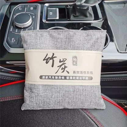 Activated Carbon Bag Car Home Dehumidification Odor Formaldehyde Removal Linen Bamboo Charcoal Bag