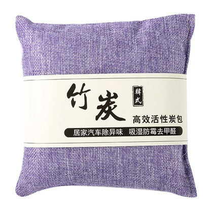Activated Carbon Bag Car Home Dehumidification Odor Formaldehyde Removal Linen Bamboo Charcoal Bag