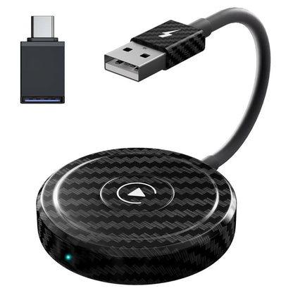 THT-020-5 Wireless CarPlay Adapter AI BOX CarPlay Dongle Wired to Wireless CarPlay Converter for Wired CarPlay Cars