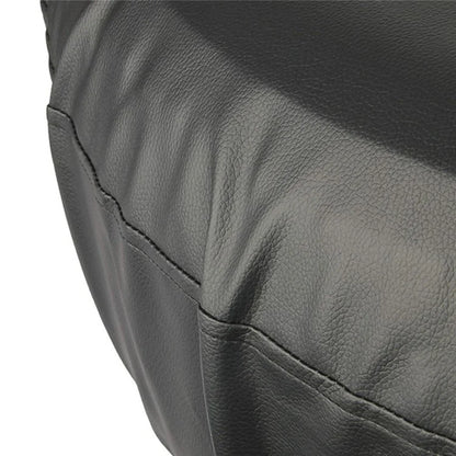 KG0167 14-Inch Litchi Texture Leather Car Tire Cover Wheel Protector for 24-26 Inch Tire