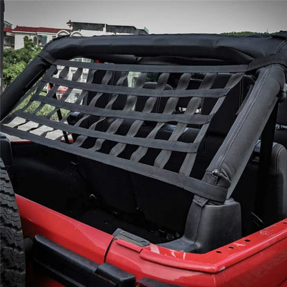 KG0091 Car Roof Cargo Net SUV Cargo Storage Mesh Hammock Automotive Accessory