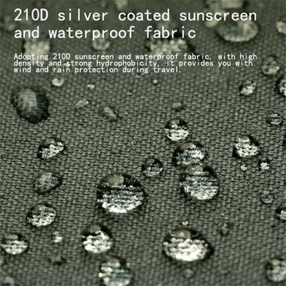 Car Rear Camping Tent Set Oxford Cloth SUV Cabana Tent with Awning Shade