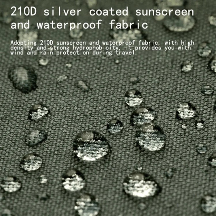 Car Rear Camping Tent Set Oxford Cloth SUV Cabana Tent with Awning Shade