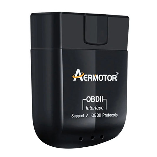AERMOTOR ELM327 V1.5 OBD 2 Scanner Bluetooth 4.0 Car OBD2 Reader Check Engine Scan Tool (Chip: PIC18F25K80)