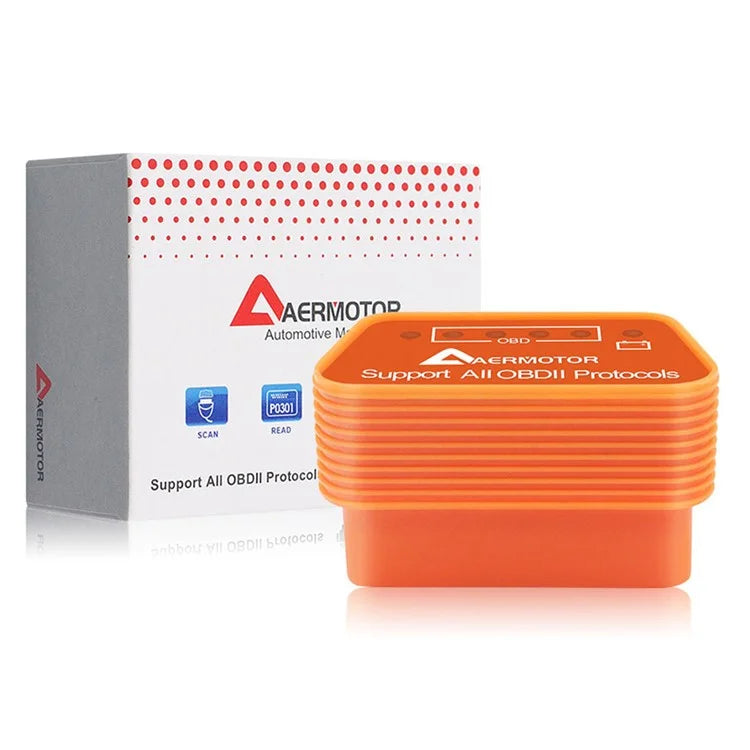 AERMOTOR V1.5 ELM327 OBD2 Bluetooth Code Reader Car Check Engine Diagnostic Scan Tool
