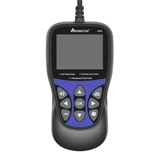 AERMOTOR V850 Car Diagnostic Scanner OBD2 Engine Check Automotive Code Reader
