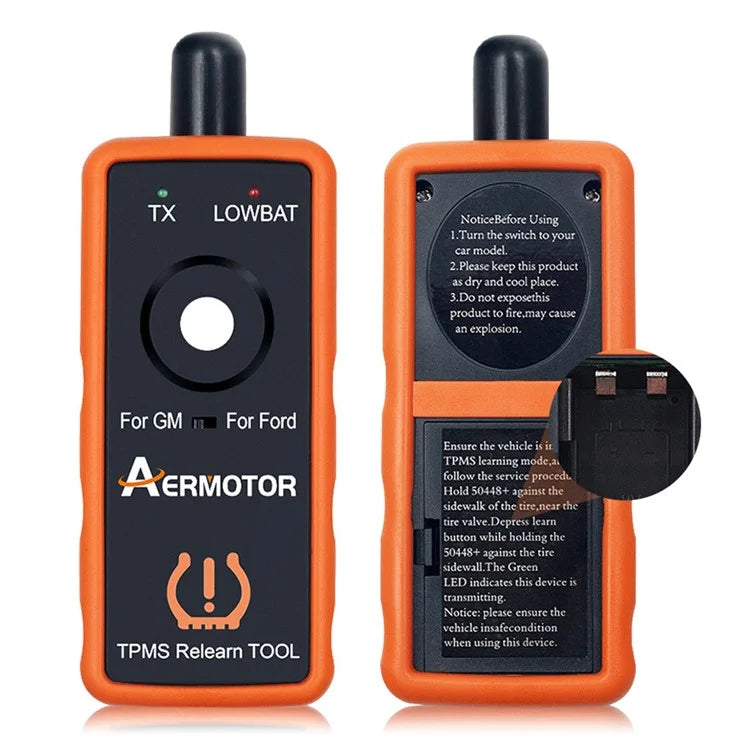 AERMOTOR EL-50448 TPMS FORD Car Tire Pressure Resetting Monitoring Tool Detector