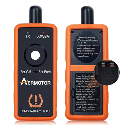 AERMOTOR EL-50448 TPMS FORD Car Tire Pressure Resetting Monitoring Tool Detector