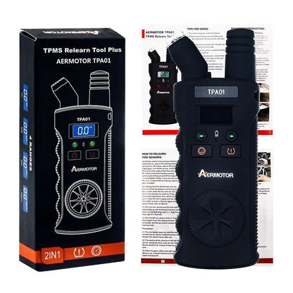 AERMOTOR TPMS 150 PSI Digital Car Tire Pressure Tester Detector Measurement Tool