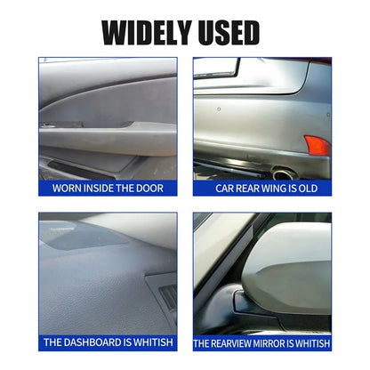 EELHOE 30ml Car Refurbishment Exterior Repair Clean Plastic Restorer Revitalizing Coating Agent