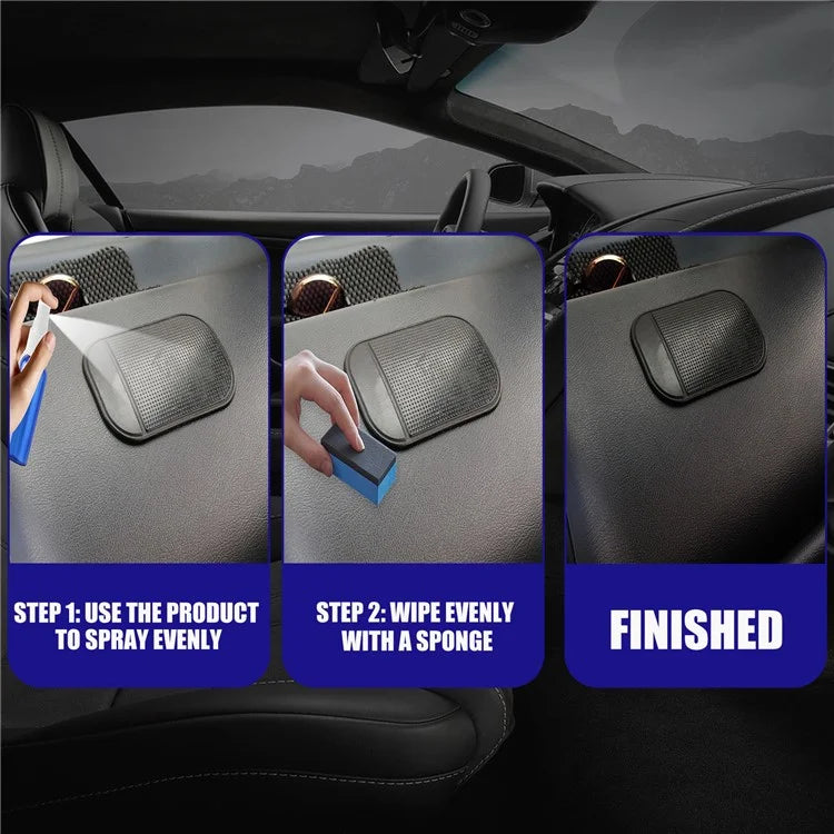 EELHOE 100ml Car Plastic Restore Coating Agent Auto Plastic Rubber Exterior Repair Clean Agent