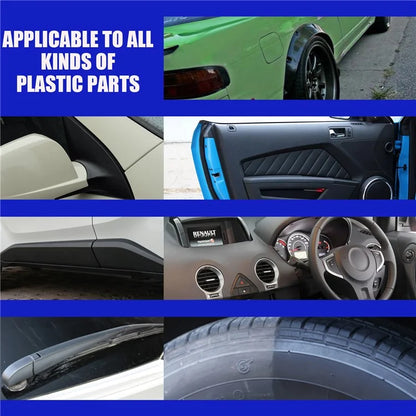 EELHOE 100ml Car Plastic Restore Coating Agent Auto Plastic Rubber Exterior Repair Clean Agent