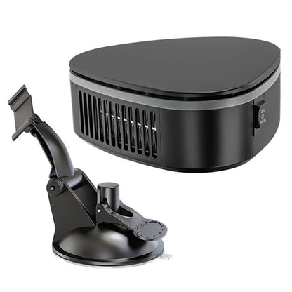 9739A Car Heater 12V Portable Windshield Fast Car Warmer 2-in-1 Heating / Cooling Fan with Suction Holder, Standard Version