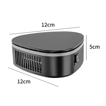 9739A Car Heater 12V Portable Windshield Fast Car Warmer 2-in-1 Heating / Cooling Fan with Suction Holder, Standard Version